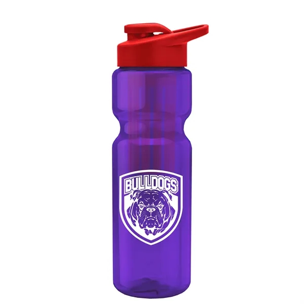 Champion 28 Oz. Transparent Bottle - Drink Thru Lid and Large... from ASI 40480 Koozie Group