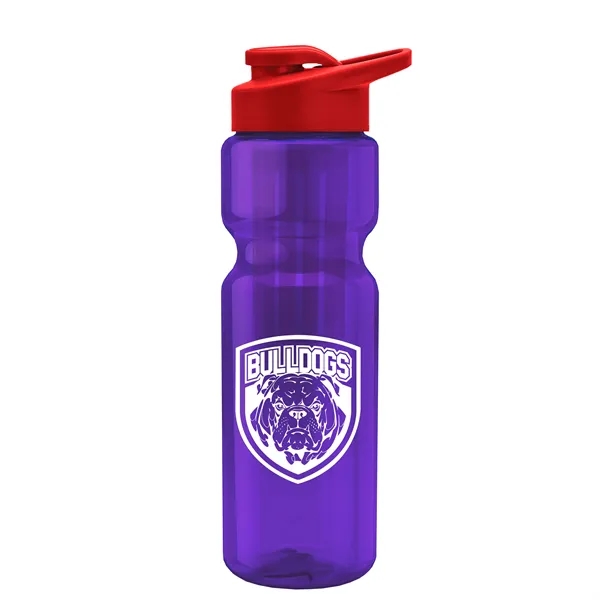 Champion 28 Oz. Transparent Bottle - Drink Thru Lid and Large... from ASI 40480 Koozie Group