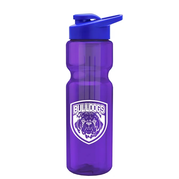 Champion 28 Oz. Transparent Bottle - Drink Thru Lid and Large... from ASI 40480 Koozie Group