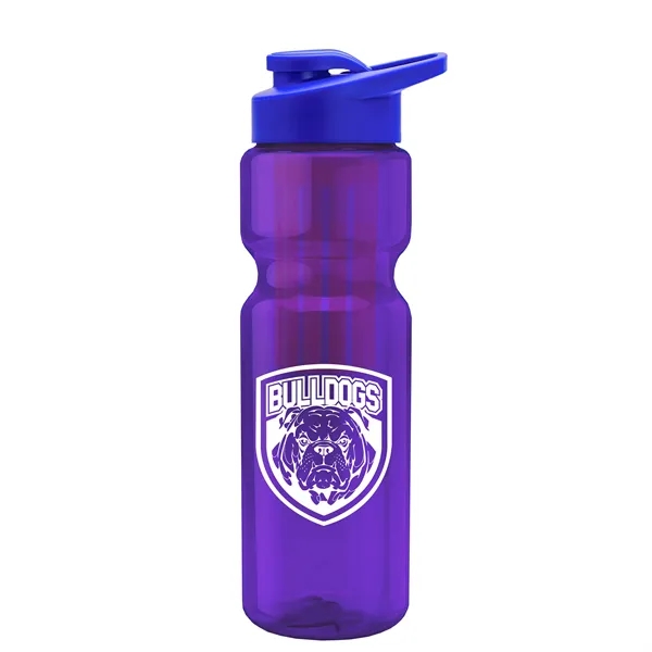 Champion 28 Oz. Transparent Bottle - Drink Thru Lid and Large... from ASI 40480 Koozie Group