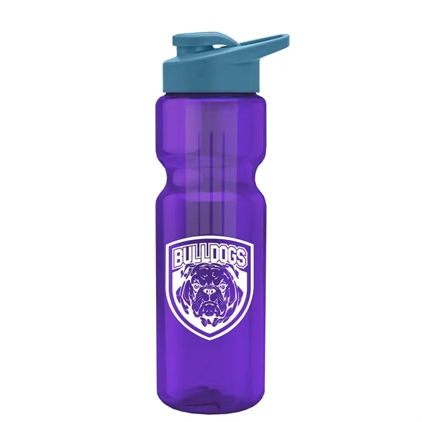 Champion 28 Oz. Transparent Bottle - Drink Thru Lid and Large... from ASI 40480 Koozie Group