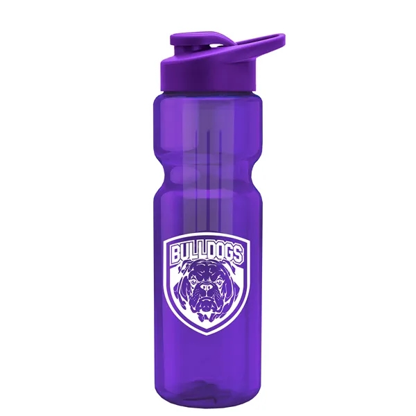 Champion 28 Oz. Transparent Bottle - Drink Thru Lid and Large... from ASI 40480 Koozie Group