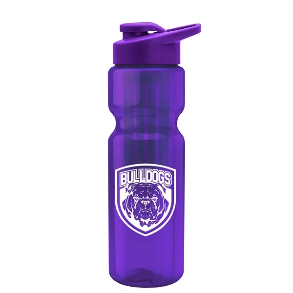 Champion 28 Oz. Transparent Bottle - Drink Thru Lid and Large... from ASI 40480 Koozie Group