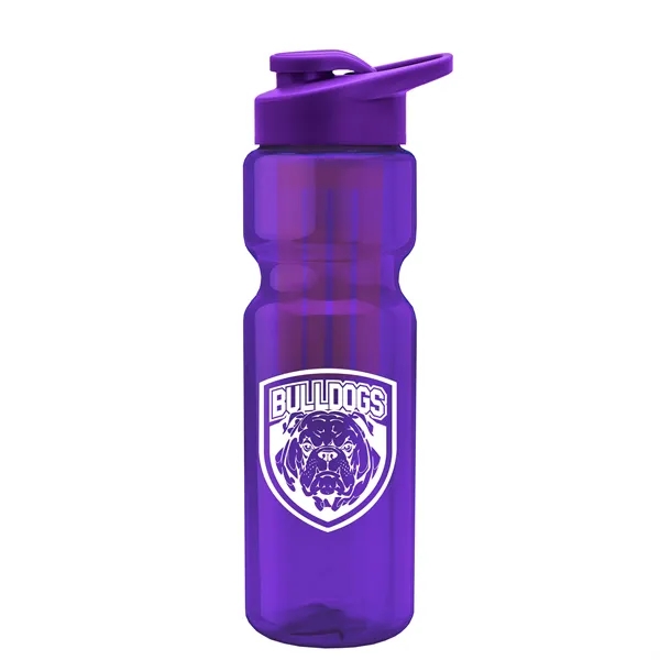 Champion 28 Oz. Transparent Bottle - Drink Thru Lid and Large... from ASI 40480 Koozie Group