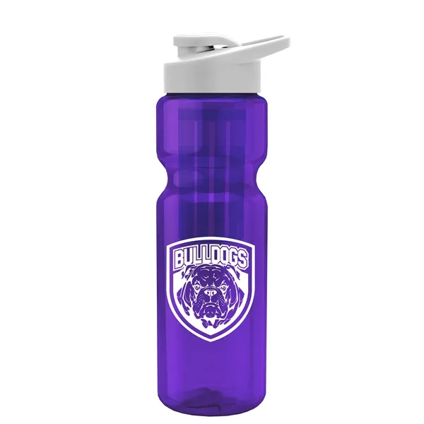 Champion 28 Oz. Transparent Bottle - Drink Thru Lid and Large... from ASI 40480 Koozie Group