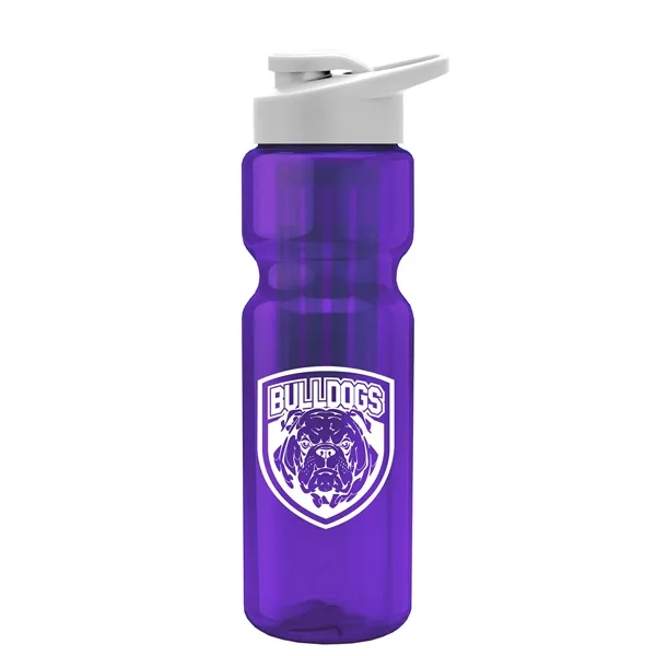 Champion 28 Oz. Transparent Bottle - Drink Thru Lid and Large... from ASI 40480 Koozie Group