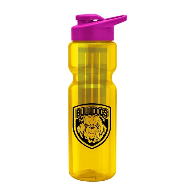 Champion 28 Oz. Transparent Bottle - Drink Thru Lid and Large... from ASI 40480 Koozie Group