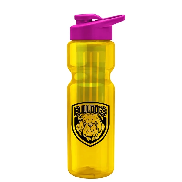 Champion 28 Oz. Transparent Bottle - Drink Thru Lid and Large... from ASI 40480 Koozie Group
