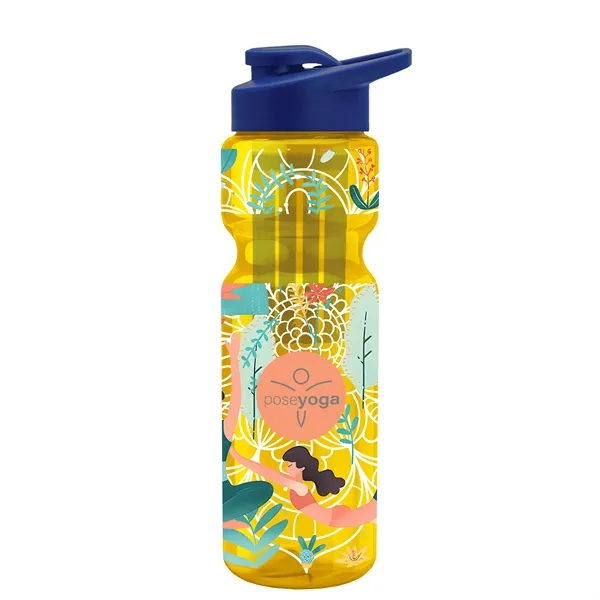 Champion 28 Oz. Transparent Bottle - Drink Thru Lid and Large... from ASI 40480 Koozie Group