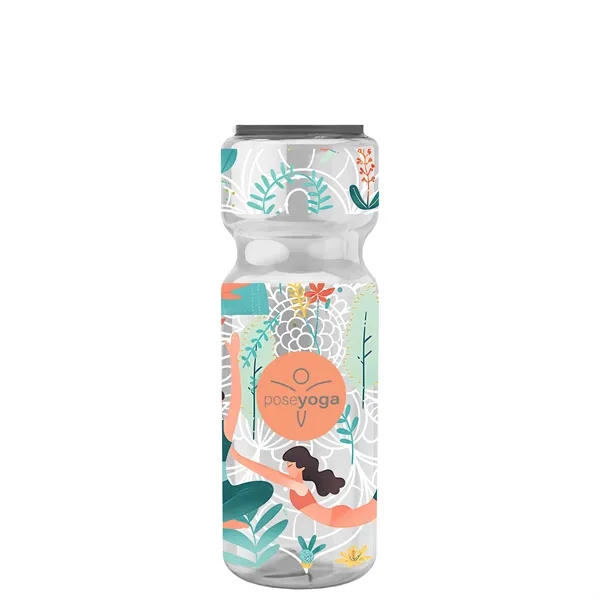 Champion 28 Oz. Transparent Bottle - Drink Thru Lid and Large... from ASI 40480 Koozie Group