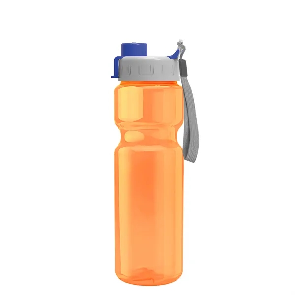 Champion - 28 oz. Trans. Bottle - Quick Snap Lid... from ASI 40480 Koozie Group
