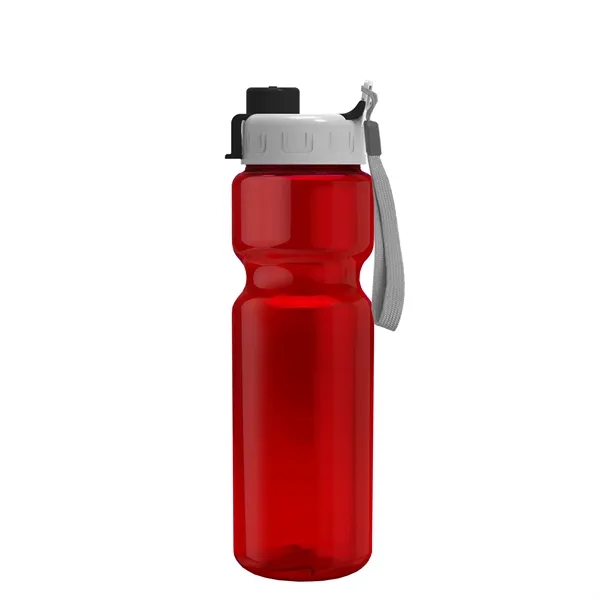 Champion - 28 oz. Trans. Bottle - Quick Snap Lid... from ASI 40480 Koozie Group