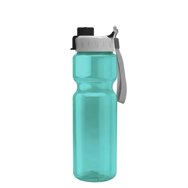 Champion - 28 oz. Trans. Bottle - Quick Snap Lid... from ASI 40480 Koozie Group