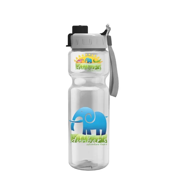 Champion - 28 oz. Trans. Bottle - Quick Snap Lid... from ASI 40480 Koozie Group