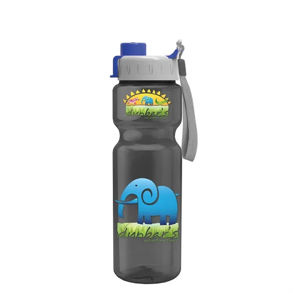 Champion - 28 oz. Trans. Bottle - Quick Snap Lid... from ASI 40480 Koozie Group