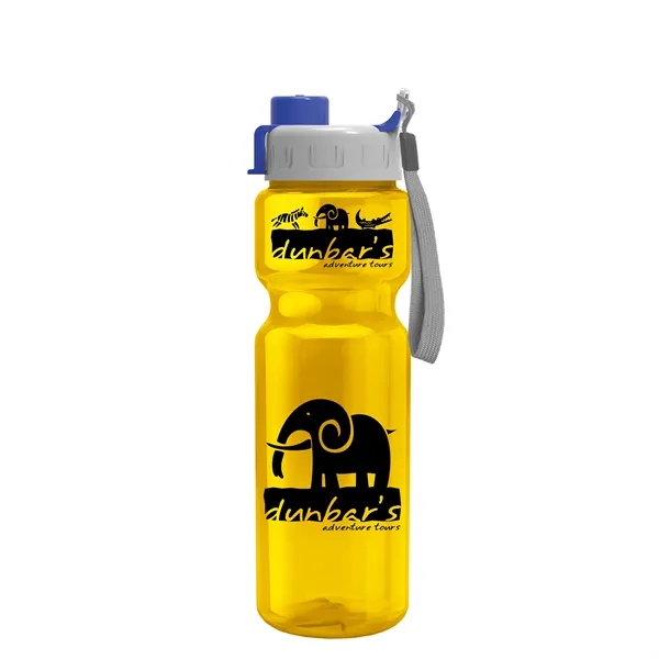 Champion - 28 oz. Trans. Bottle - Quick Snap Lid... from ASI 40480 Koozie Group