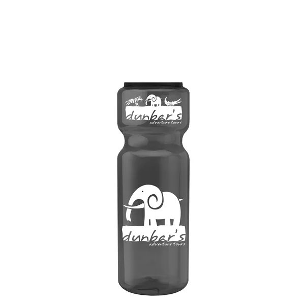 Champion - 28 oz. Trans. Bottle - Quick Snap Lid... from ASI 40480 Koozie Group