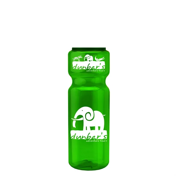 Champion - 28 oz. Trans. Bottle - Quick Snap Lid... from ASI 40480 Koozie Group