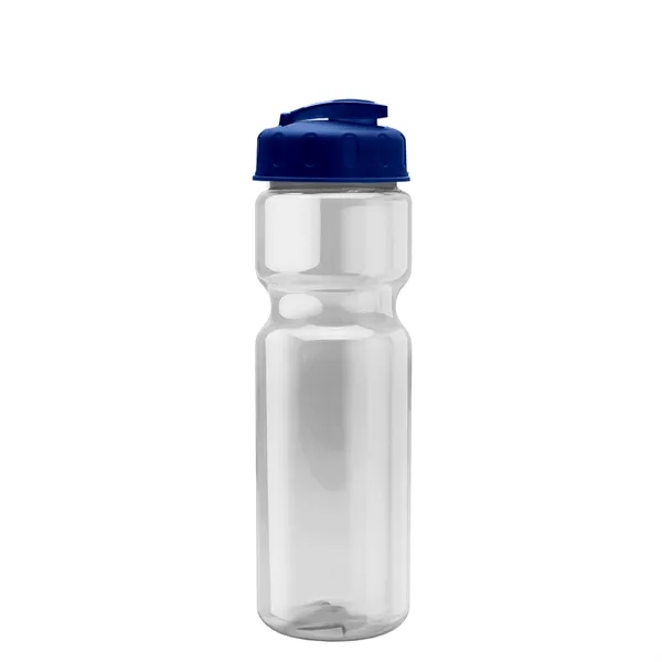 28 oz Transparent Bike Bottle with Flip Top Lid... from ASI 40480 Koozie Group