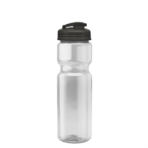 28 oz Transparent Bike Bottle with Flip Top Lid... from ASI 40480 Koozie Group