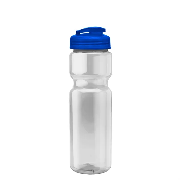 28 oz Transparent Bike Bottle with Flip Top Lid... from ASI 40480 Koozie Group