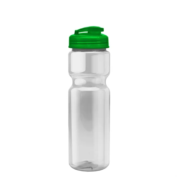 28 oz Transparent Bike Bottle with Flip Top Lid... from ASI 40480 Koozie Group