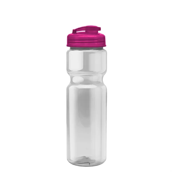 28 oz Transparent Bike Bottle with Flip Top Lid... from ASI 40480 Koozie Group