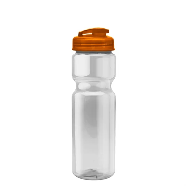 28 oz Transparent Bike Bottle with Flip Top Lid... from ASI 40480 Koozie Group