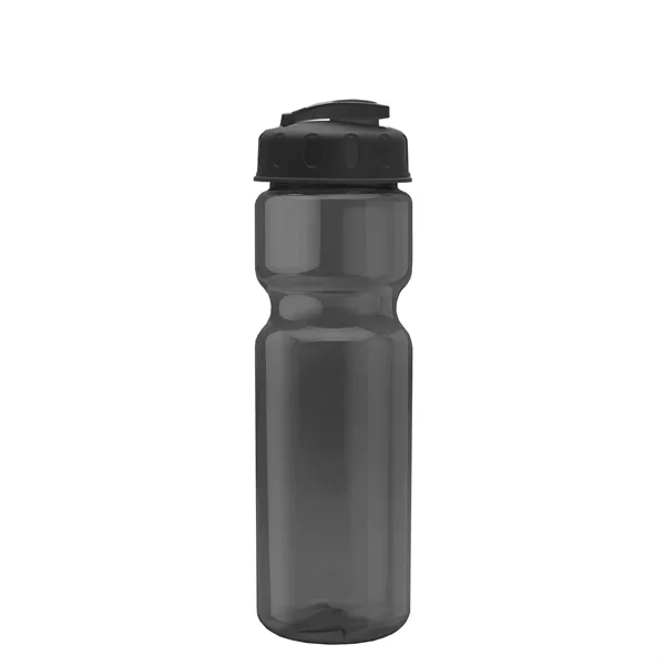 28 oz Transparent Bike Bottle with Flip Top Lid... from ASI 40480 Koozie Group