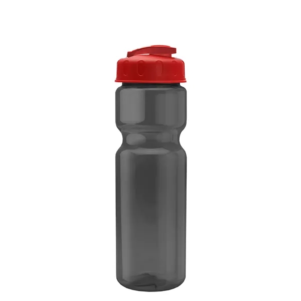 28 oz Transparent Bike Bottle with Flip Top Lid... from ASI 40480 Koozie Group