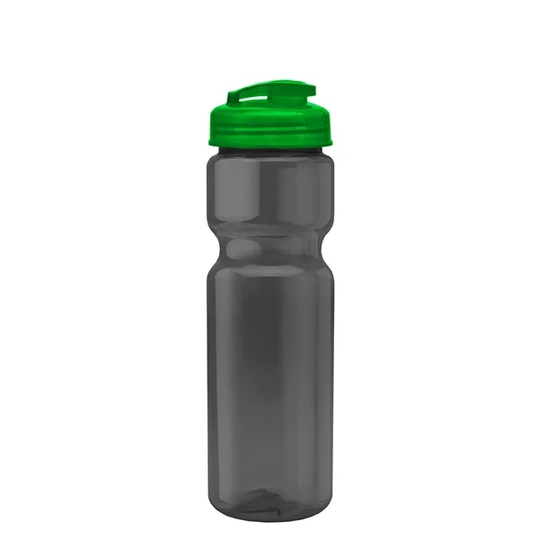 28 oz Transparent Bike Bottle with Flip Top Lid... from ASI 40480 Koozie Group
