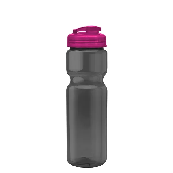 28 oz Transparent Bike Bottle with Flip Top Lid... from ASI 40480 Koozie Group