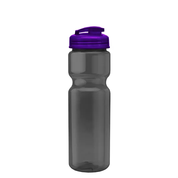 28 oz Transparent Bike Bottle with Flip Top Lid... from ASI 40480 Koozie Group