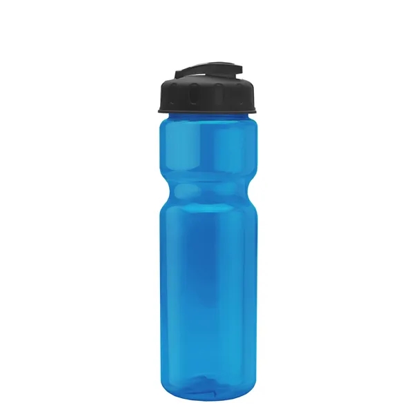 28 oz Transparent Bike Bottle with Flip Top Lid... from ASI 40480 Koozie Group