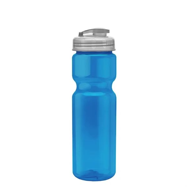 28 oz Transparent Bike Bottle with Flip Top Lid... from ASI 40480 Koozie Group