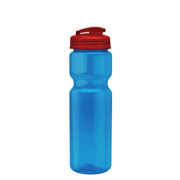 28 oz Transparent Bike Bottle with Flip Top Lid... from ASI 40480 Koozie Group