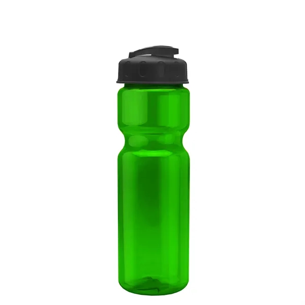 28 oz Transparent Bike Bottle with Flip Top Lid... from ASI 40480 Koozie Group