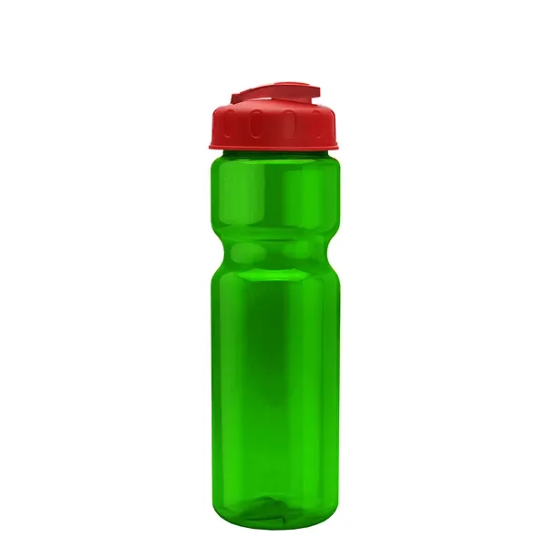28 oz Transparent Bike Bottle with Flip Top Lid... from ASI 40480 Koozie Group