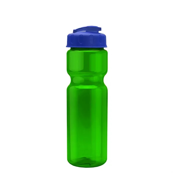 28 oz Transparent Bike Bottle with Flip Top Lid... from ASI 40480 Koozie Group