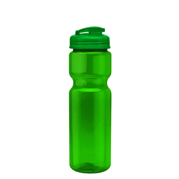 28 oz Transparent Bike Bottle with Flip Top Lid... from ASI 40480 Koozie Group