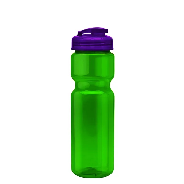 28 oz Transparent Bike Bottle with Flip Top Lid... from ASI 40480 Koozie Group
