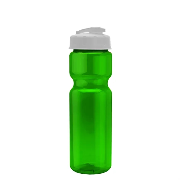 28 oz Transparent Bike Bottle with Flip Top Lid... from ASI 40480 Koozie Group