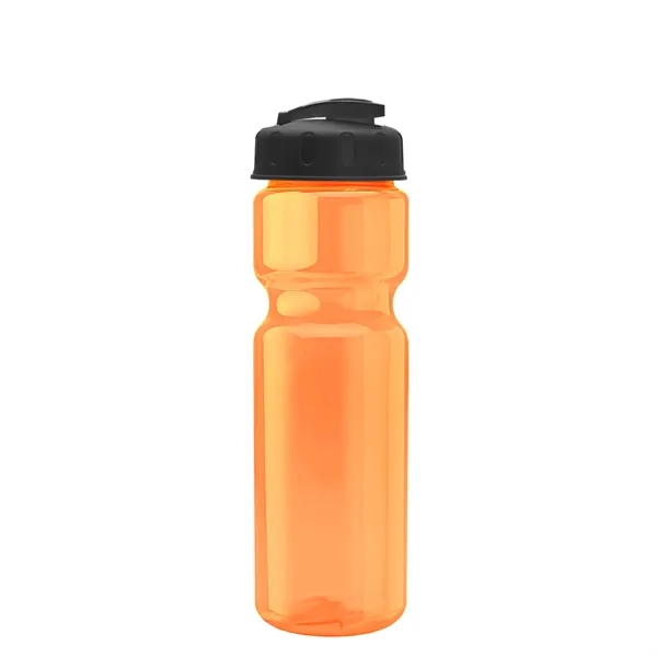 28 oz Transparent Bike Bottle with Flip Top Lid... from ASI 40480 Koozie Group
