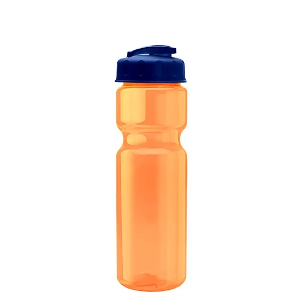 28 oz Transparent Bike Bottle with Flip Top Lid... from ASI 40480 Koozie Group