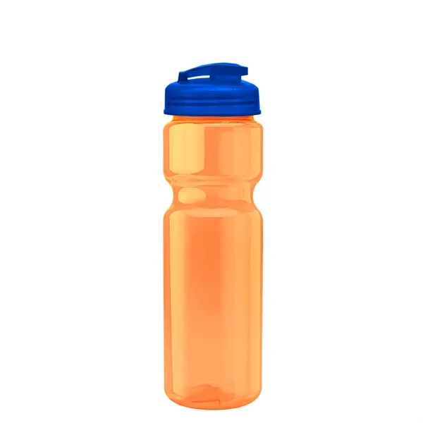 28 oz Transparent Bike Bottle with Flip Top Lid... from ASI 40480 Koozie Group