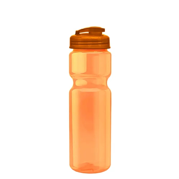 28 oz Transparent Bike Bottle with Flip Top Lid... from ASI 40480 Koozie Group