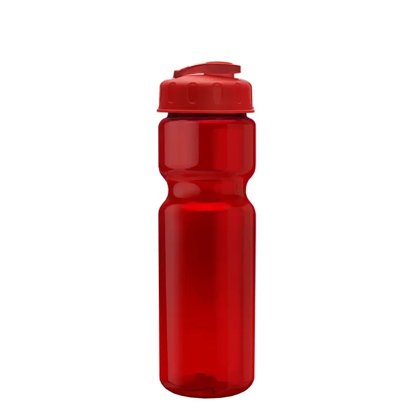 28 oz Transparent Bike Bottle with Flip Top Lid... from ASI 40480 Koozie Group