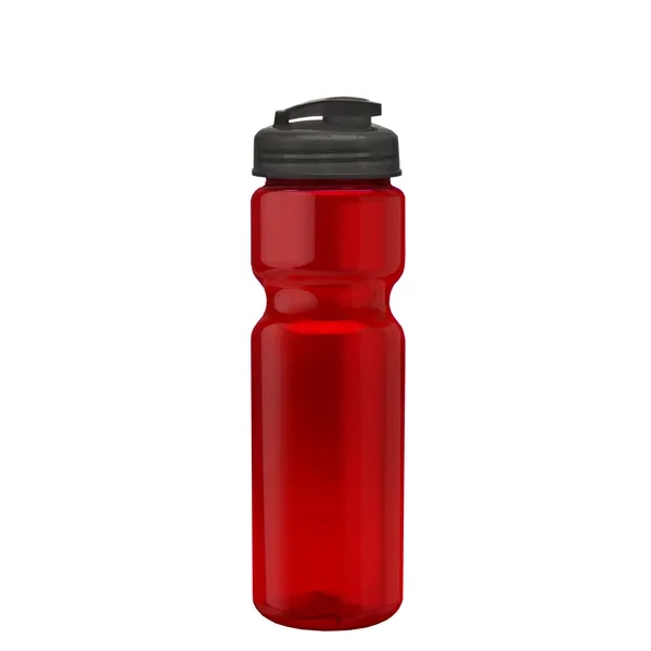 28 oz Transparent Bike Bottle with Flip Top Lid... from ASI 40480 Koozie Group