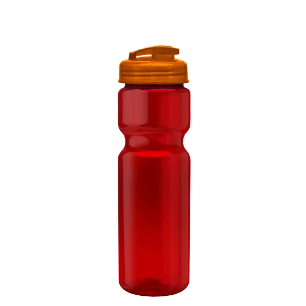 28 oz Transparent Bike Bottle with Flip Top Lid... from ASI 40480 Koozie Group
