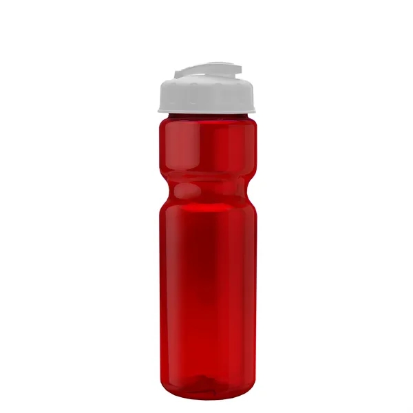 28 oz Transparent Bike Bottle with Flip Top Lid... from ASI 40480 Koozie Group